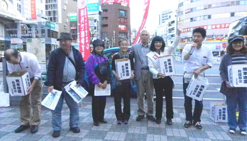 �u�؉w���ł̃����O��������@13��0640�~���񂹂��܂����B4.19